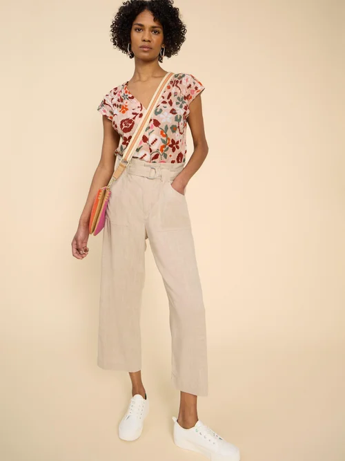 Ärmellose Bluse Rae aus Bio-Baumwolle - Nat Pr - 52 Bild 2