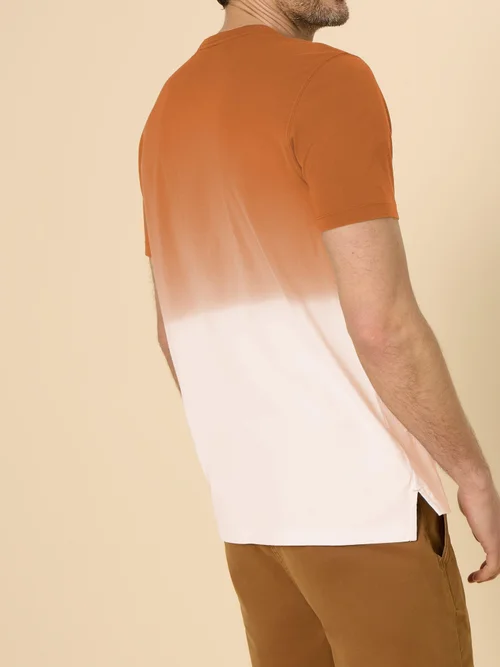 Abersoch T-Shirt Tauchbatik - Orange Mlt - XXXL Bild 4