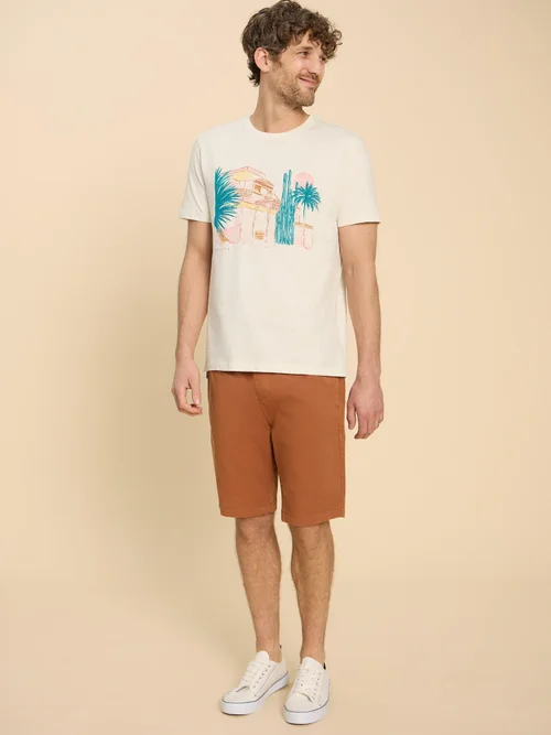 T-Shirt mit Marokko-Motiv - White Pr - XXXL Bild 2