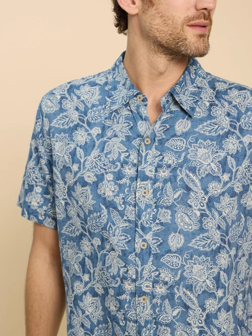 Hemd mit Paisley-Print - Blue Pr - XXXL Bild 3