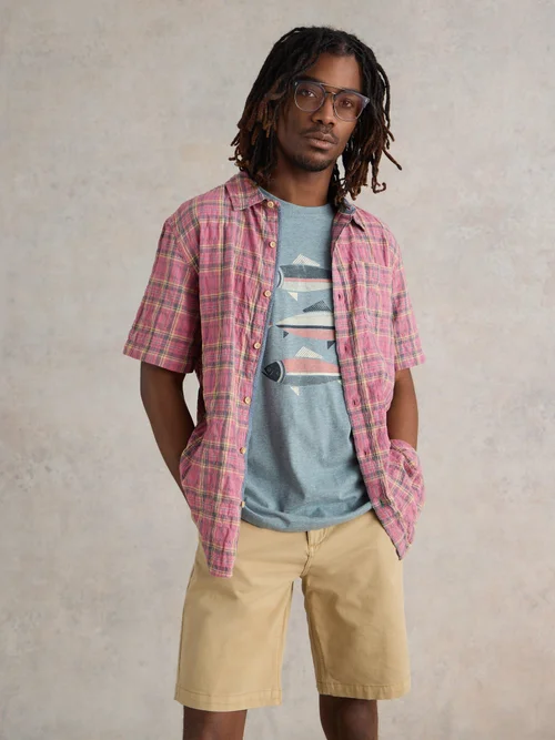 Madras Karohemd - Pink Mlt - XXXL Bild 2