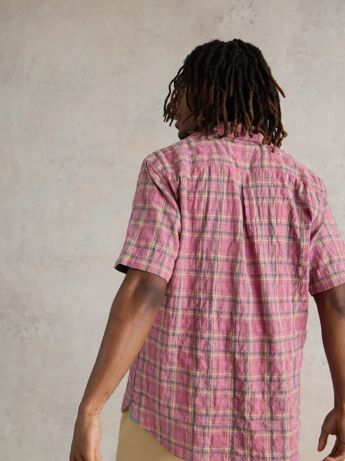 Madras Karohemd - Pink Mlt - XXXL Bild 4