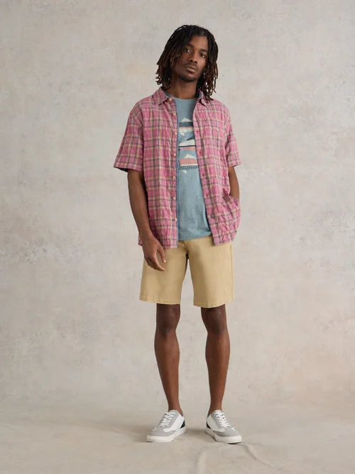 Madras Karohemd - Pink Mlt - XXXL Bild 3