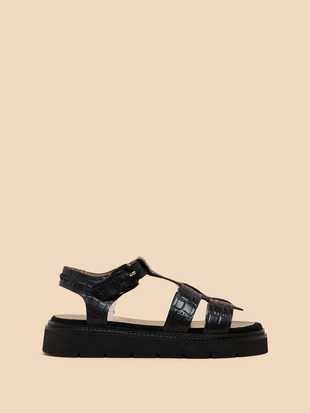 Rose Ledersandalen - Pure Blk - 41 Bild 1