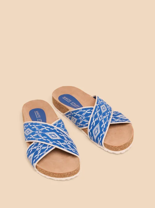 Poppy Sandalen mit Fußbett - Blue Mlt - 37 Bild 2