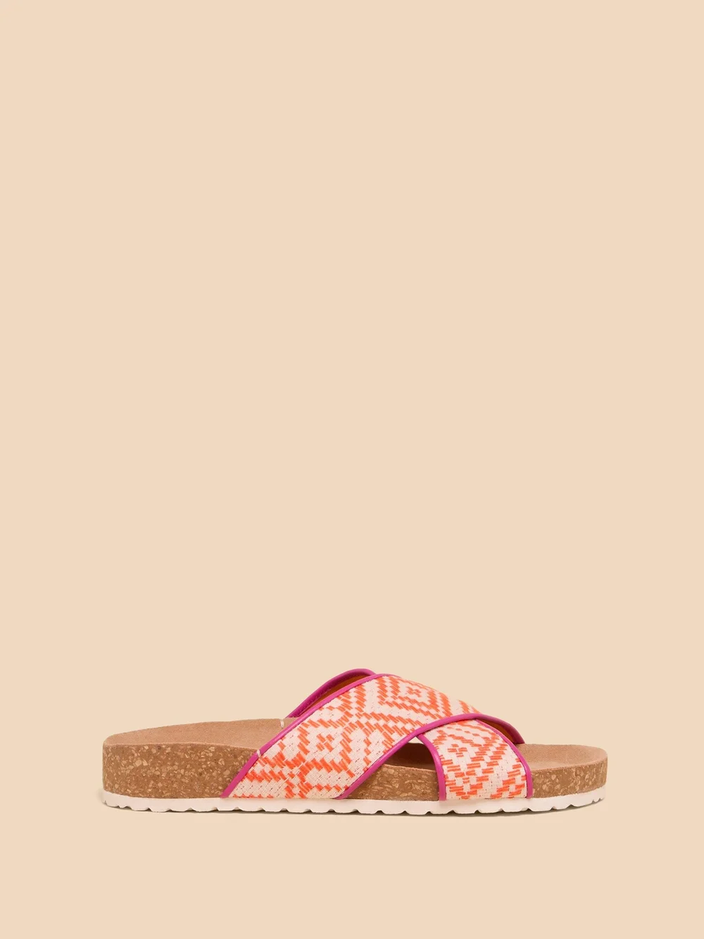 Poppy Sandalen mit Fußbett - Orange Mlt - 41 Bild 1