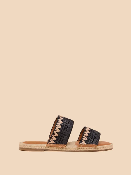 Bellfower Sandalen aus Bast - Blk Mlt - 38 Bild 1