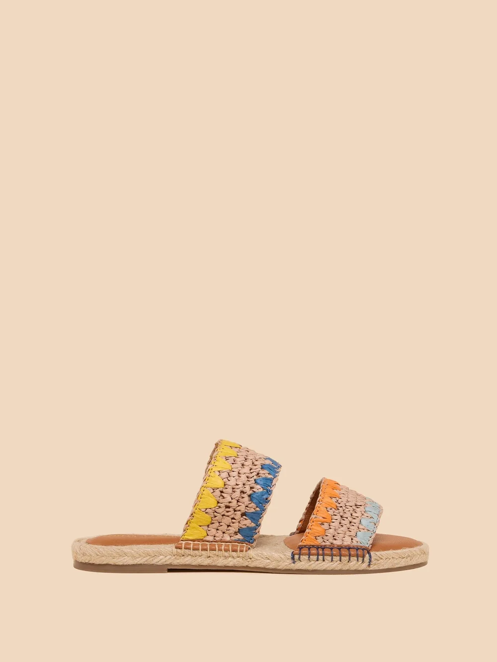 Bellfower Sandalen aus Bast - Nat Mlt - 41 Bild 1