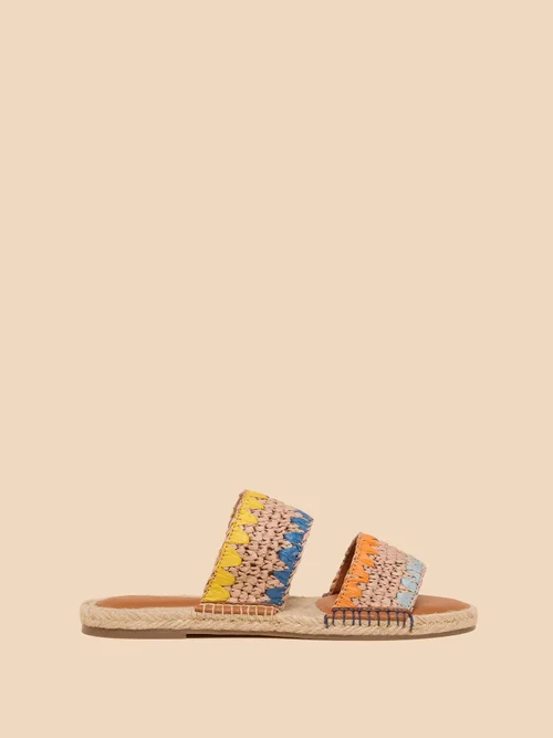 Bellfower Sandalen aus Bast - Nat Mlt - 41 Bild 1