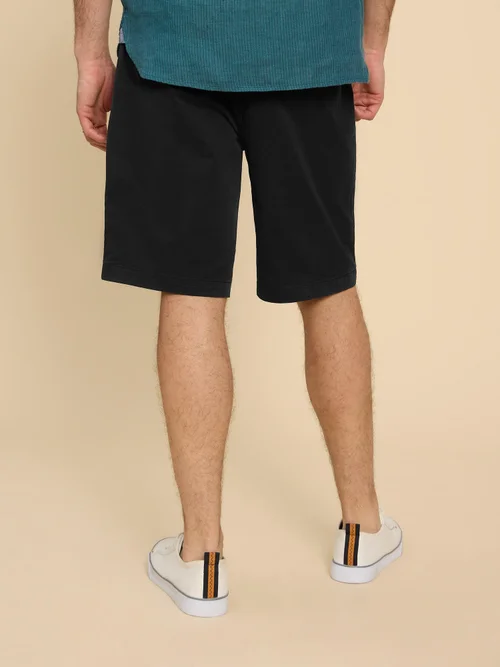 Chino-Shorts aus Bio-Baumwolle - Washed Blk - 40/R Bild 4