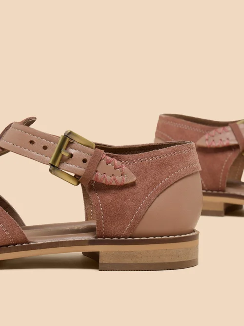 Fischersandalen aus Leder - Lgt Pink - 41 Bild 4
