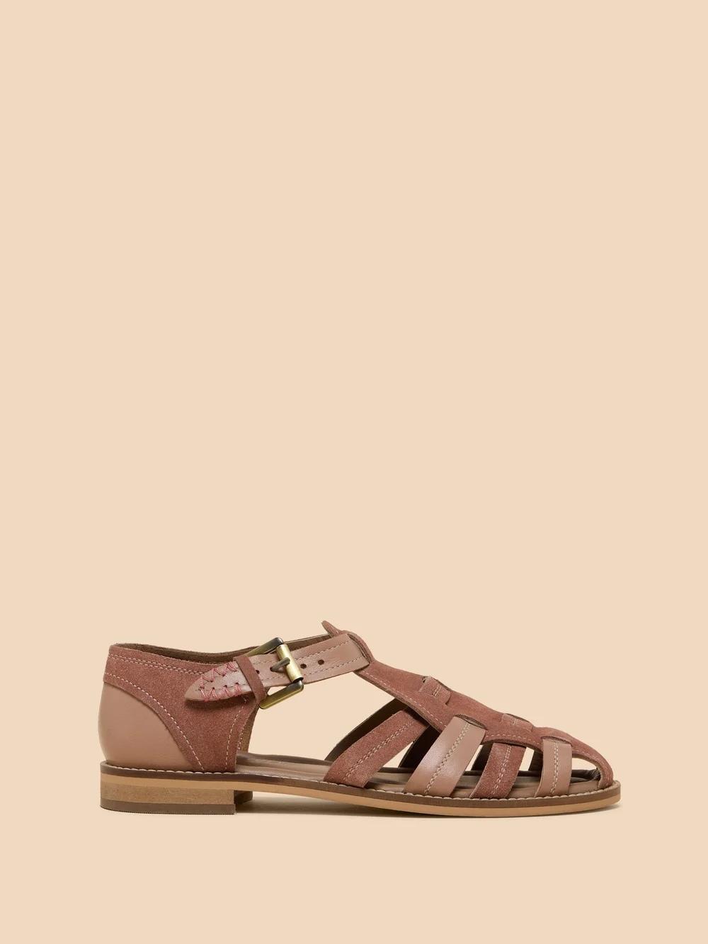 Fischersandalen aus Leder - Lgt Pink - 41 Bild 1