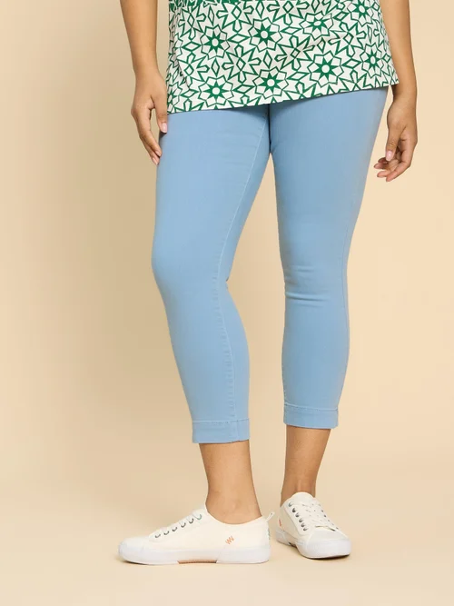 Knöchellange Jegging Janey - Mid Blue - 52/R Bild 3