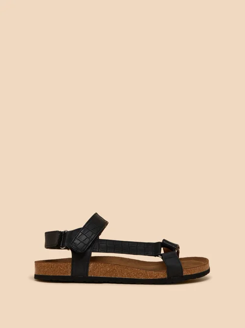 Trekking Sandalen mit Fußbett - Pure Blk - 41 Bild 1