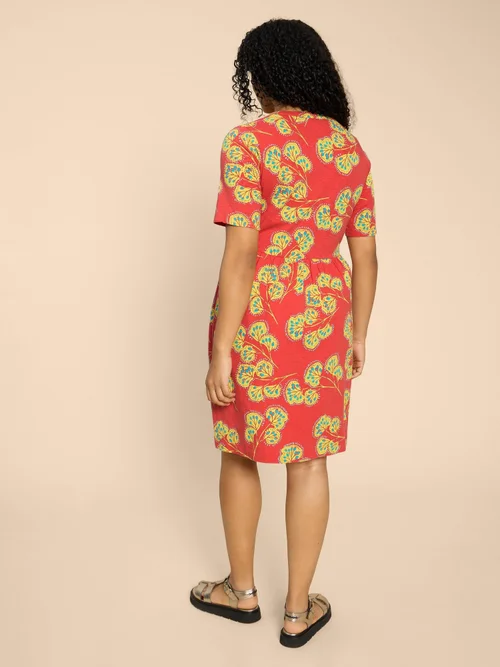 Thea Jerseykleid - Red Pr - 52 Bild 4