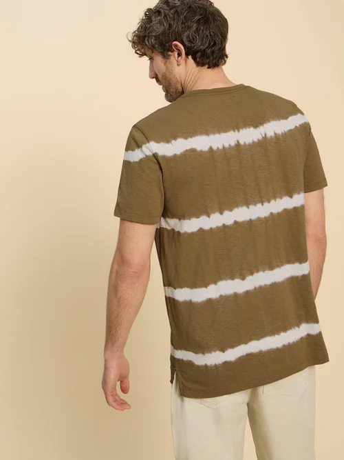 Batik T-Shirt - Green Mlt - XXL Bild 4