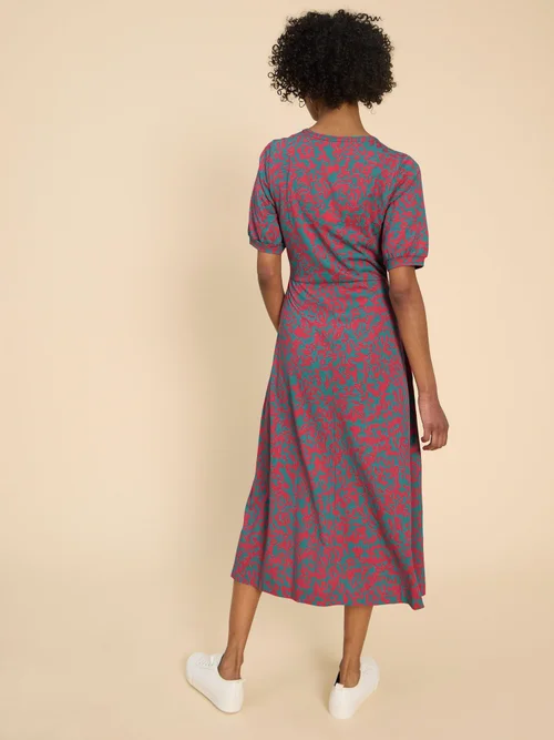 Megan Jerseykleid - Pink Pr - 52/R Bild 4