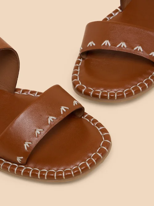 Sweetpea Ledersandalen - Mid Tan - 38 Bild 4