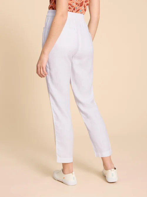 Rowena Leinenhose - Bril White - 52/R Bild 4