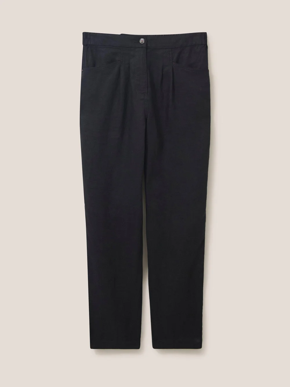 Rowena Leinenhose - Pure Blk - 52/R Bild 1