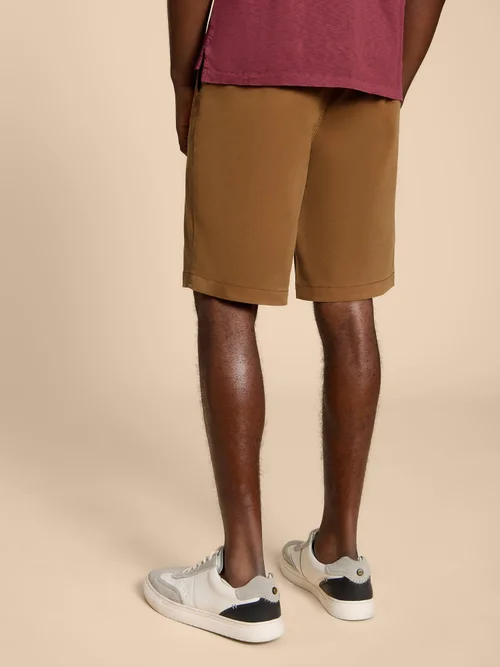 Chino-Shorts aus Bio-Baumwolle - Mid Brown - 38/R Bild 4