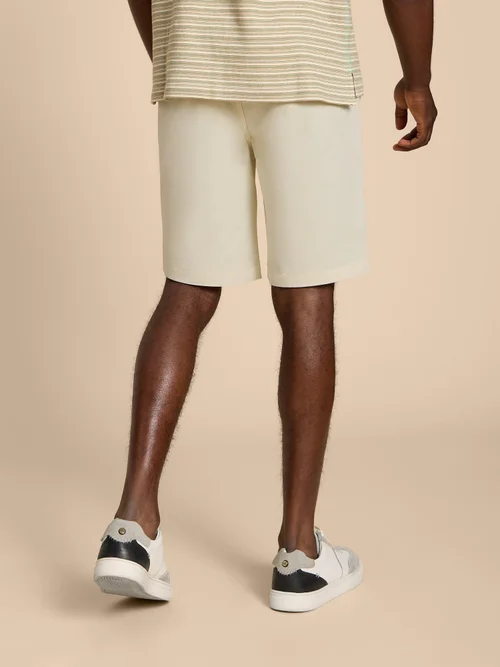 Chino-Shorts aus Bio-Baumwolle - Nat White - 32/R Bild 4