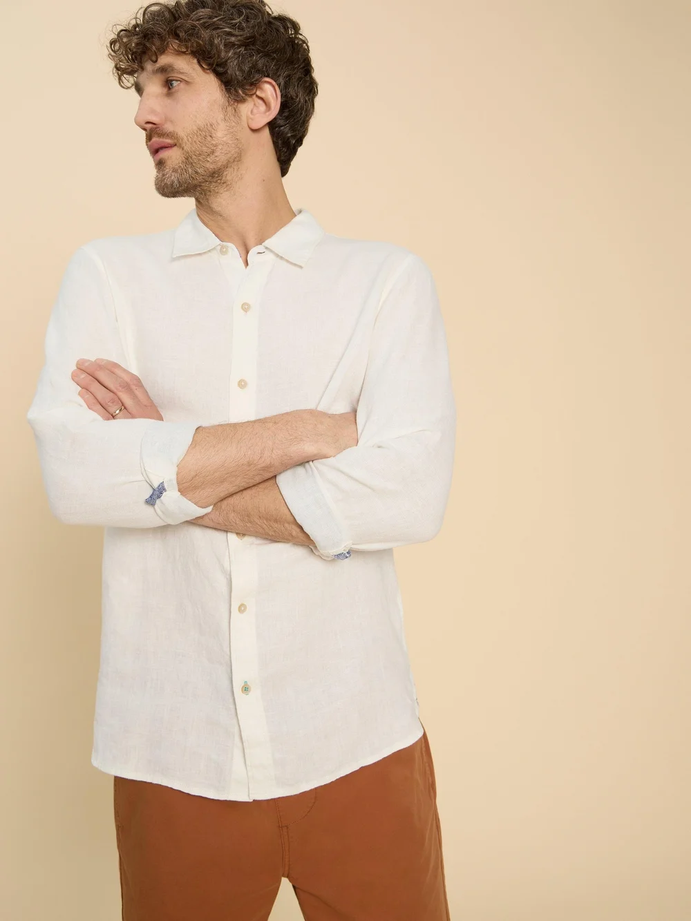 Leinenhemd Pembroke - Bril White - XXXL Bild 1
