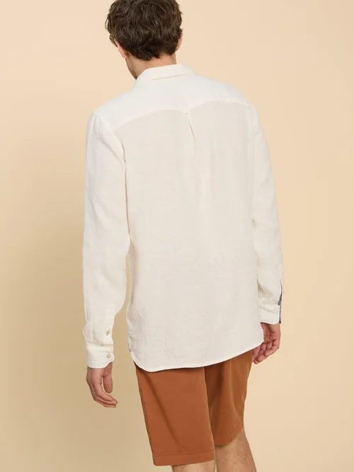 Leinenhemd Pembroke - Bril White - XXXL Bild 4