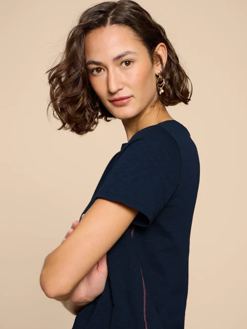 Abbie T-Shirt - Dark Navy - 52 Bild 3