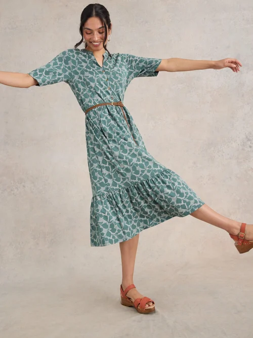 Jerseykleid Naya - Green Pr - 52/R Bild 1