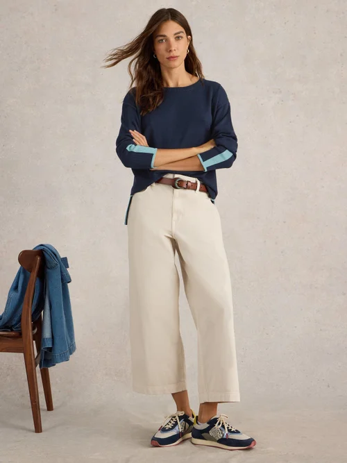 Pullover Olive - Fr Navy - 46 Bild 2