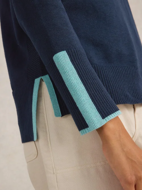 Pullover Olive - Fr Navy - 46 Bild 3