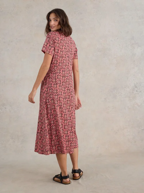 Blusenkleid Rua aus Jersey - Pink Pr - 50/R Bild 4