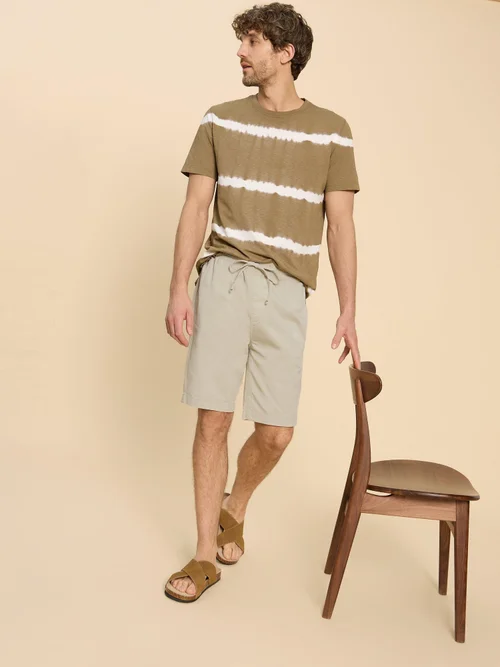 Palmer Shorts mit Kordelzug - Lgt Nat - 40/R Bild 1