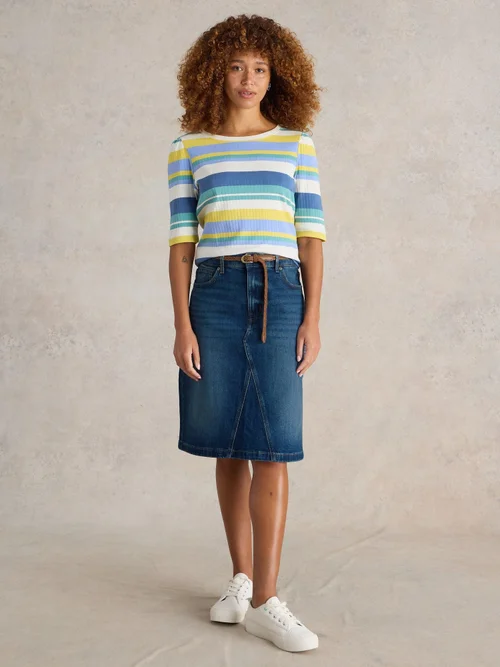 Jeansrock Scarlett - Mid Denim - 36 Bild 2