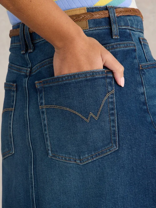 Jeansrock Scarlett - Mid Denim - 36 Bild 3