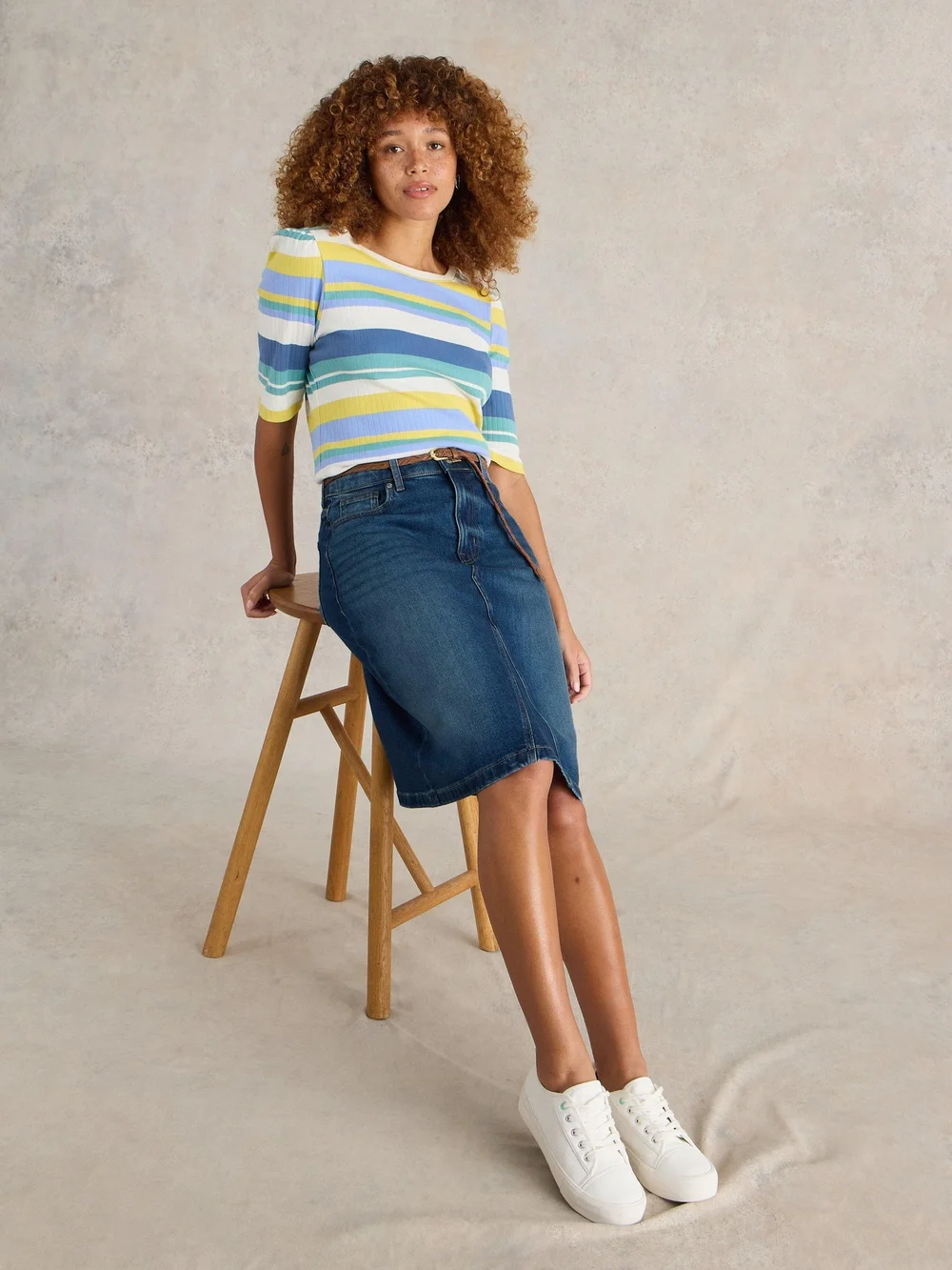 Jeansrock Scarlett - Mid Denim - 36 Bild 1