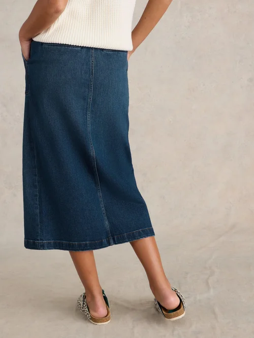 Jeansrock Maren in Midilänge - Mid Denim - 52/R Bild 4