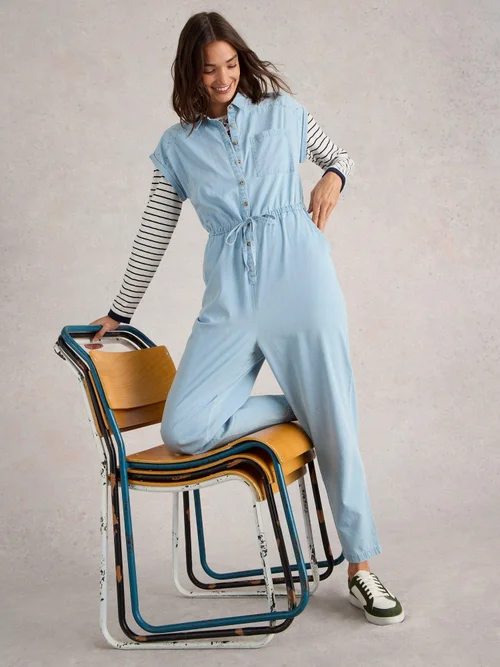 Piper Jumpsuit - Mid Denim - 52 Bild 1
