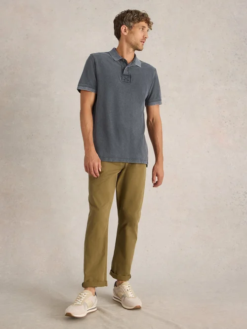 Utility Polohemd - Washed Blk - S Bild 2