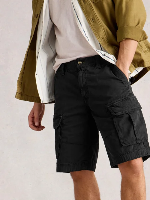 Halsall Cargoshorts aus Bio-Baumwolle - Pure Blk - 38/R Bild 1