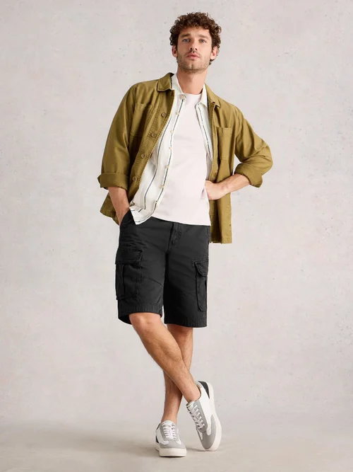 Halsall Cargoshorts aus Bio-Baumwolle - Pure Blk - 38/R Bild 2