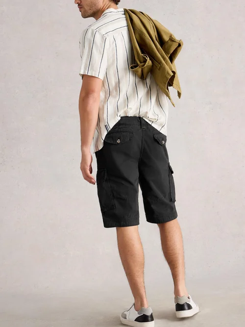 Halsall Cargoshorts aus Bio-Baumwolle - Pure Blk - 38/R Bild 4