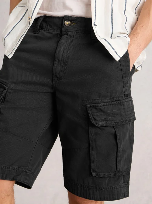 Halsall Cargoshorts aus Bio-Baumwolle - Pure Blk - 40/R Bild 3