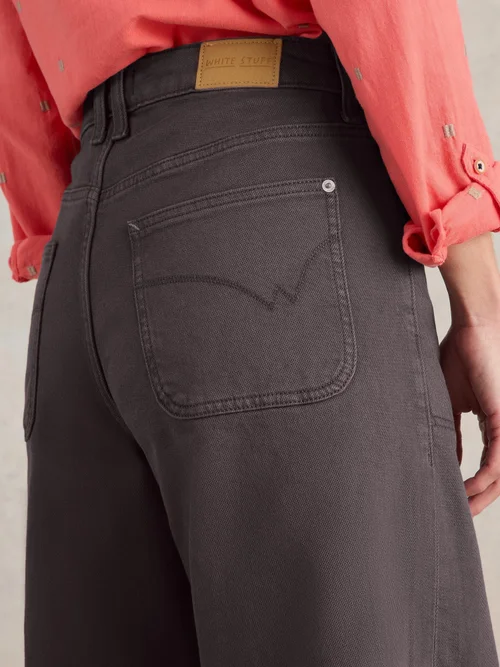 Tia 7/8-Jeans mit weitem Bein - Dus Purple - 52/S Bild 3
