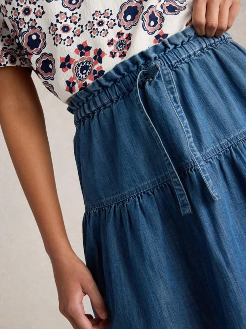 Jeansrock Seema - Mid Denim - 52/R Bild 3