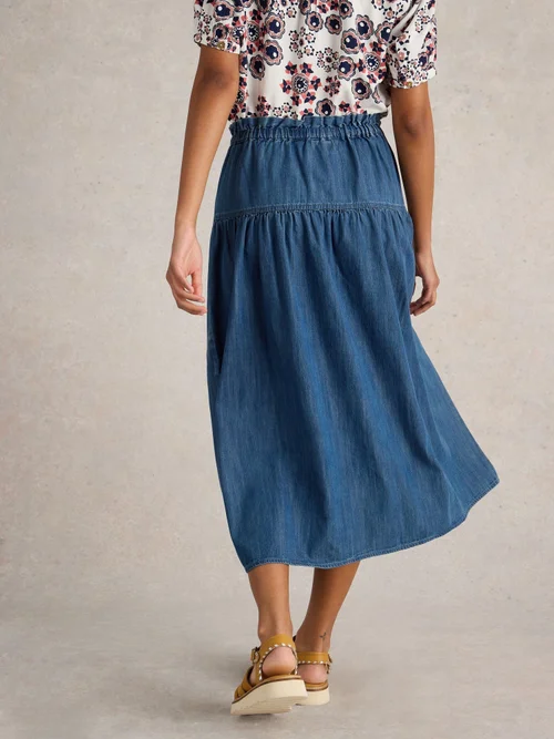 Jeansrock Seema - Mid Denim - 52/R Bild 4