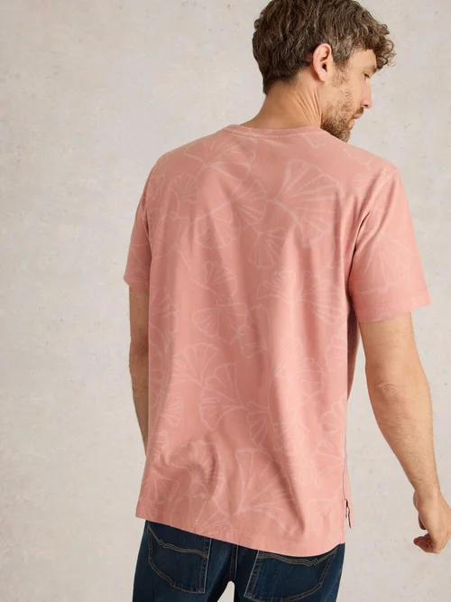 T-Shirt mit floralem Print - Pink Pr - XXXL Bild 4