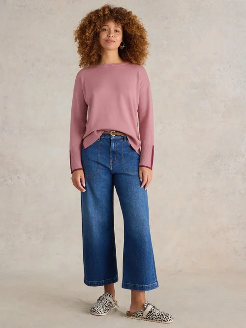 Pullover Olive - Dus Pink - 50 Bild 2