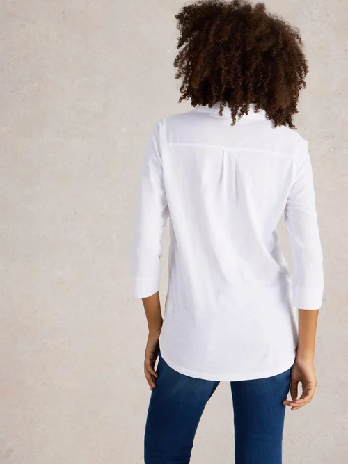 Lange Bluse Missy - Nat White - 52 Bild 4
